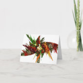 MOTHMAN - Anmerkungs-Karte - weißes bckgrnd Karte (Vorderseite)