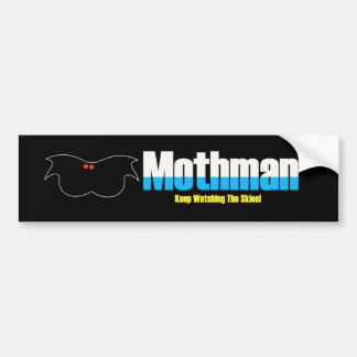Mothman Autoaufkleber