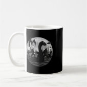 Mothman Bigfoot Loch Ness Monster Außerirdischen U Kaffeetasse (Links)