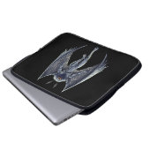 Mothman Cryptid Creature Laptopschutzhülle (Vorne Knopf)