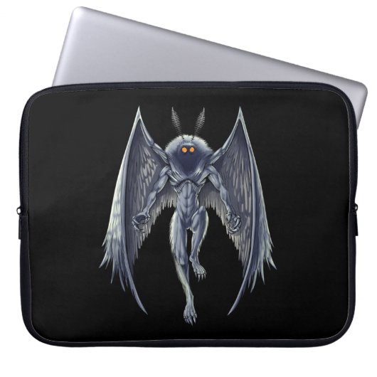 Mothman Cryptid Creature Laptopschutzhülle (Vorderseite)