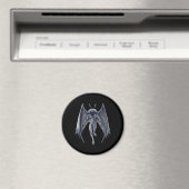 Mothman Cryptid Creature Magnet (In Situ (Geschirrspüler))