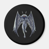 Mothman Cryptid Creature Magnet (Vorne)