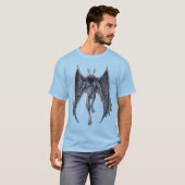 Mothman Cryptid Creature T-Shirt (Vorne ganz)