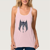 Mothman Cryptid Creature Tank Top (Vorderseite)