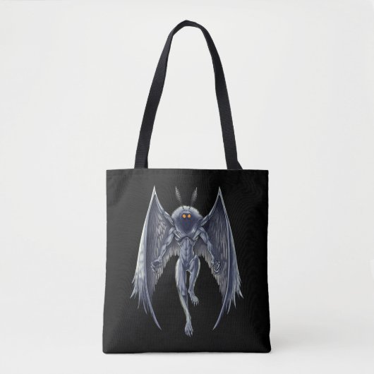 Mothman Cryptid Creature Tasche (Vorderseite)