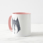 Mothman Cryptid Creature Tasse (Vorderseite Links)