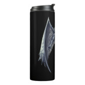 Mothman Cryptid Creature Thermosbecher (Nach links gedreht)