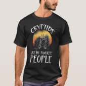 Mothman Cryptid Funny Cryptozoologe Kryptozoolog T-Shirt (Vorderseite)