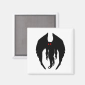 Mothman Cryptid Magnet (Vorderseite/Rückseite)