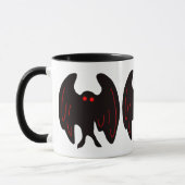 Mothman Cryptid Monster Tasse (Links)