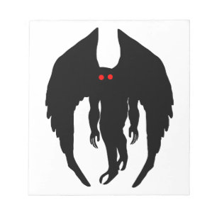 Mothman Cryptid Notizblock