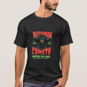 Mothman Cryptid West Virginia Men Women Long Sleev T-Shirt (Vorderseite)