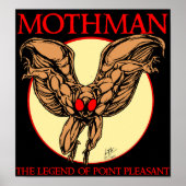 Mothman: Die Legende des Punktes angenehm Poster (Vorne)