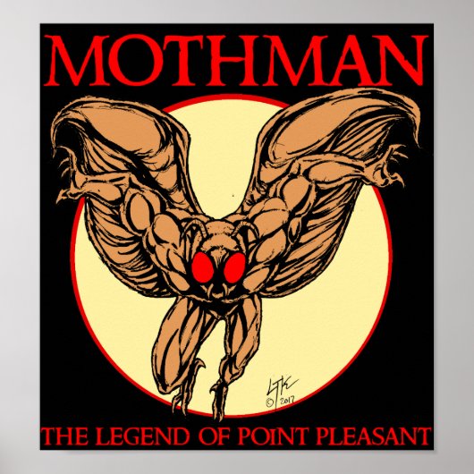 Mothman: Die Legende des Punktes angenehm Poster (Vorne)