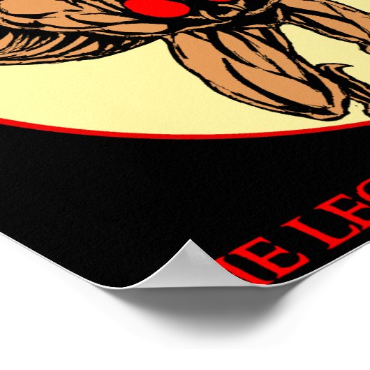 Mothman: Die Legende des Punktes angenehm Poster (Ecke)