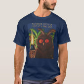 Mothman fällt in Liebe an einer Tiki-Bar T-Shirt (Vorderseite)