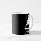 Mothman Flatwoods Monster Christmas Believe Funny  Kaffeetasse (VorderseiteRechts)