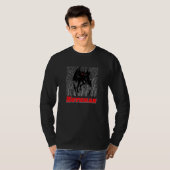 Mothman Folklore Monster Fantasy Creature T-Shirt (Vorne ganz)