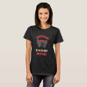 Mothman Folklore Spirit Animal Cryptid Monster Cry T-Shirt (Vorne ganz)