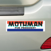 Mothman für Präsidenten Autoaufkleber (Auf Auto)