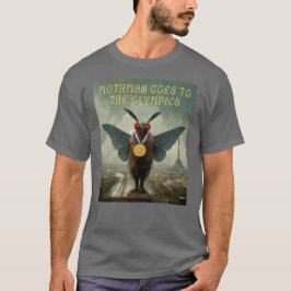 Mothman geht zu den Pariser Olympia T-Shirt