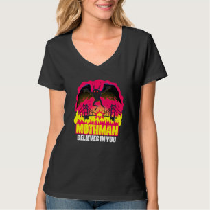 Mothman glaubt an euch Folklore Creepy Cryptid Cr T-Shirt