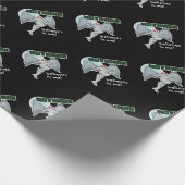 Mothman glaubt an mich! | Punkt angenehm, WV Geschenkpapier (Ecke)