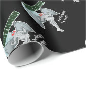 Mothman glaubt an mich! | Punkt angenehm, WV Geschenkpapier (Rolleneckpunkt)