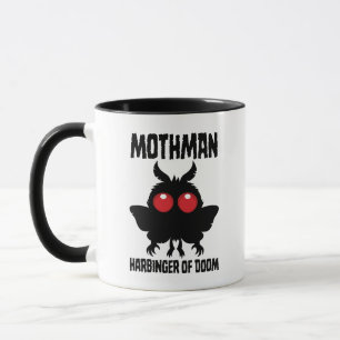 Mothman - Gruselig Süßer Vorbote des Untergangs Tasse