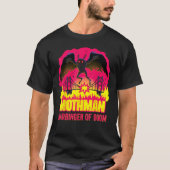 Mothman Harbinger von Doom Folklore Creepy Cryptid T-Shirt (Vorderseite)