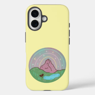 Mothman-Heimatplanet Kryptide kosmische Folklore iPhone 16 Hülle