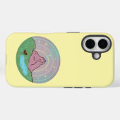 Mothman-Heimatplanet | Kryptide kosmische Folklore Case-Mate iPhone Hülle (Rückseite (Horizontal))