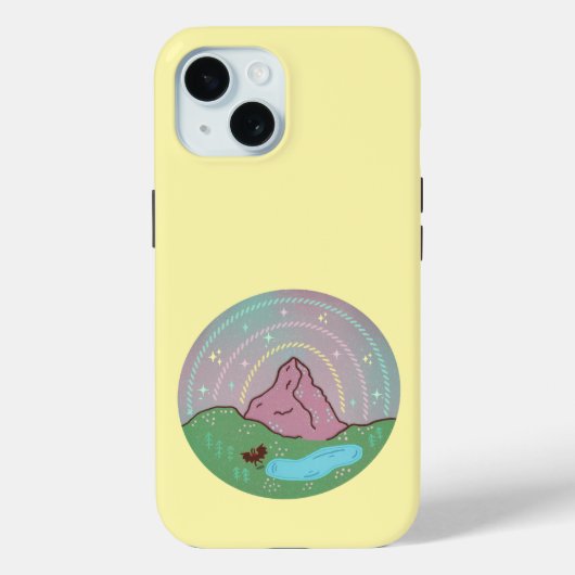 Mothman-Heimatplanet | Kryptide kosmische Folklore Case-Mate iPhone Hülle (Rückseite)