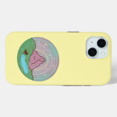 Mothman-Heimatplanet | Kryptide kosmische Folklore Case-Mate iPhone Hülle (Rückseite (Horizontal))