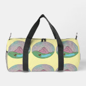 Mothman-Heimatplanet | Kryptide kosmische Folklore Duffle Bag (Rückseite)