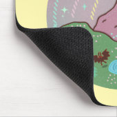 Mothman-Heimatplanet | Kryptide kosmische Folklore Mousepad (Ecke)