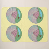 Mothman-Heimatplanet | Kryptide kosmische Folklore Sherpadecke (Vorderseite (Horizontal))