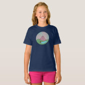 Mothman-Heimatplanet | Kryptide kosmische Folklore T-Shirt (Vorne ganz)