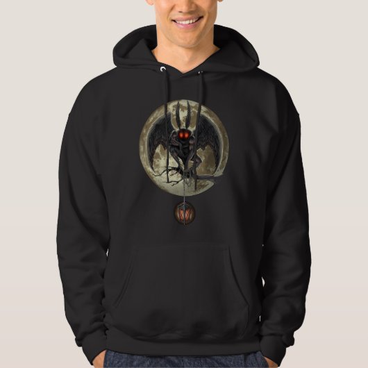 Mothman Hoodie (Vorderseite)