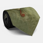 Mothman in der Mondschein-Krawatte Krawatte (Gerollt)