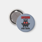 Mothman ist mein Seelentier Magnet (Vorderseite/Rückseite)