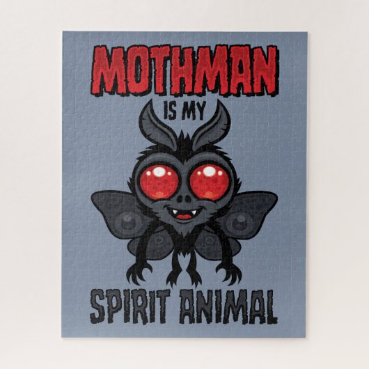 Mothman ist mein Seelentier Puzzle (Vertikal)