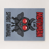 Mothman ist mein Seelentier Puzzle (Horizontal)