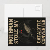 Mothman-Kryptid-Postkarte Postkarte (Vorne/Hinten)