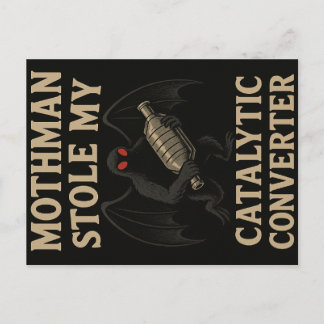 Mothman-Kryptid-Postkarte Postkarte