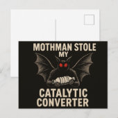 Mothman-Kryptid-Postkarte Postkarte (Vorne/Hinten)