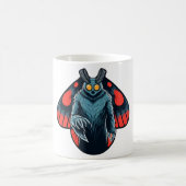Mothman - Kryptid West Virginia Kryptozoologie Kaffeetasse (Mittel)
