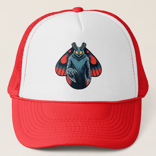Mothman - Kryptid West Virginia Kryptozoologie Truckerkappe (Vorderseite)