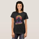 Mothman-Kryptide für Folklore und Mystery Retro-Gr T-Shirt (Vorne ganz)